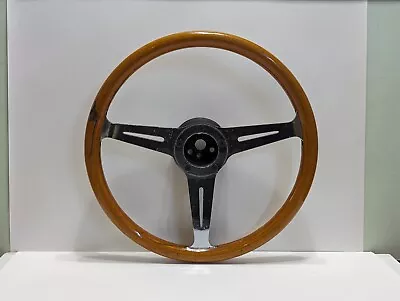 Vintage Wood Steering Wheel 14.5  Stamped 12/83. Nardi Porsche BMW Benz Classic • $199.99