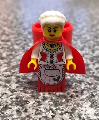 £3 • Buy Mother Christmas Mrs Claus Mini Figure Woggle Scout Slider Neckie Necker - 287