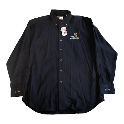 NEW Vintage 2001 Memphis Maniax Original XFL Football Button Down Shirt! Rare! • $44.99