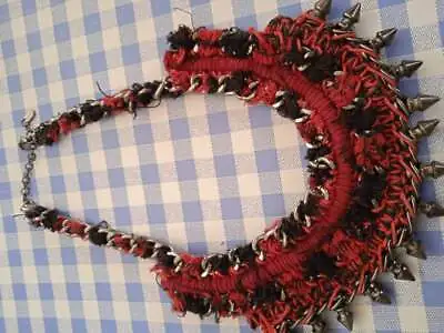 $8 • Buy Vintage Primitive Handmade Necklace Chain ZARA Old Women's Jewelry Folk Palestin