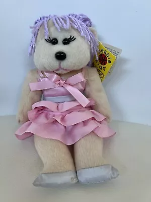 Beanie Kids Collectables - Jolie The Pretty In Pink Bear -  With Original Tag • $12