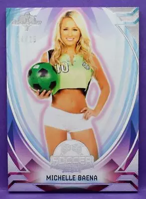 BenchWarmer 2022 Soccer Limited Michelle Baena SILVER FOIL PREMIUM BASE #d 24/25 • $7.99