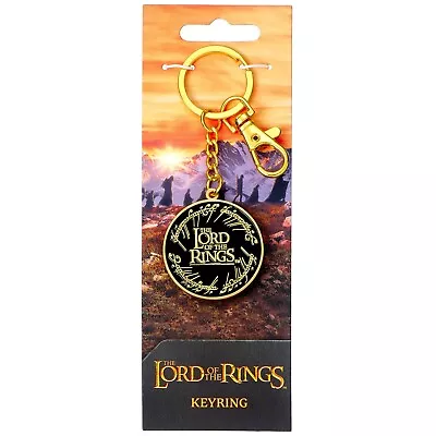 The Lord Of The Rings Logo Keyring • £10