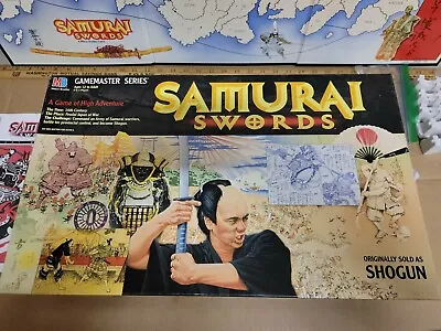 Shogun Samurai Swords Milton Bradley 1995 Strategy Board Game Vintage COMPLETE • $135.88