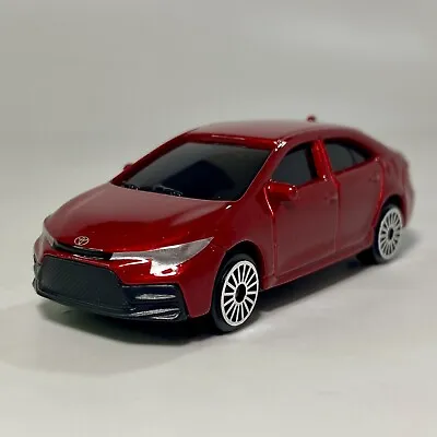 Maisto 2021 TOYOTA COROLLA Red 1:64 Scale Diecast Diorama Model Car • $16