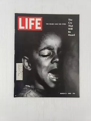 Life Magazine March 8 1968; Negro And The Cities Vietnam War George C. Scott • $14.95