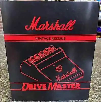 Marshall  DriveMaster Reissue Overdrive And Distortion Pedal BRAND NEW UK BUILD • $199.92