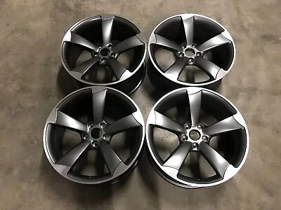 20  4x TTRS DEEP CONCAVE Style Alloy Wheels - Satin Gun Metal - Audi A4 A6 A8 • $794.40