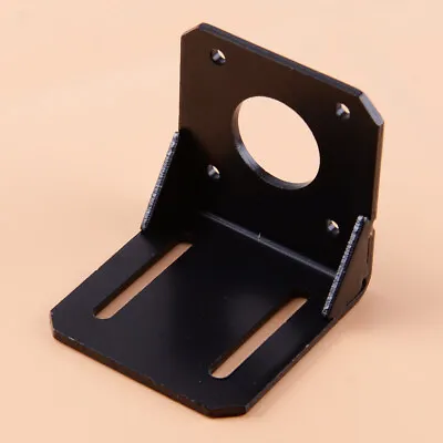 Black Steel Mounting Bracket Holder Fit For 42mm NEMA17 Stepper Motor 3D Printer • £6.06