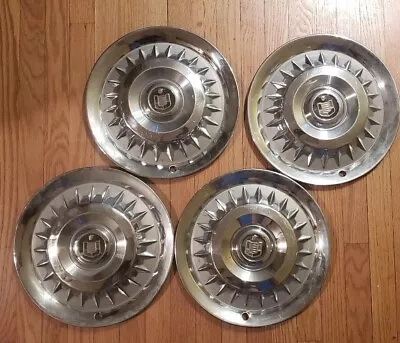 $129.99 • Buy 1959 59 MERCURY WHEEL HUB CAPS OEM 14inch  Set Of 4