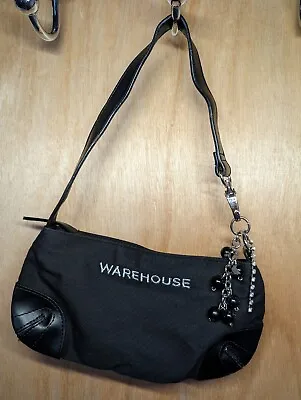 Warehouse Small Black Shoulder Bag BNWOT • £8.99