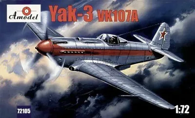 A-Model 72105 Yakovlev Yak-3 Vk 107 1:72 Aircraft Model Kit • £14.95