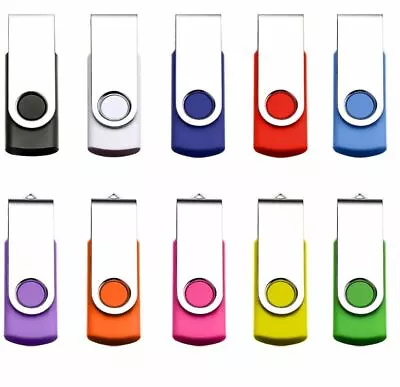 LOT - 100 Pack USB Flash Drive Memory Stick Metal Pen Jump U Disk ( 16MB-32GB ) • $330