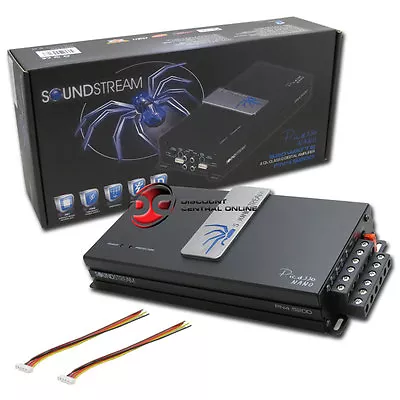 New Slim Soundstream 4 Channel Car Motorcycle Under Seat Amp Amplifier • $129.99