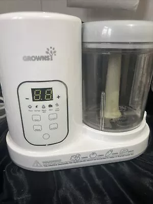Growns Quick Cook Baby Food Steamer And Blender - White • £20