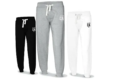 Womens Ladies Fleece Joggers Joggings Trousers Girls Trouser Regular Sweatpants • £10.99