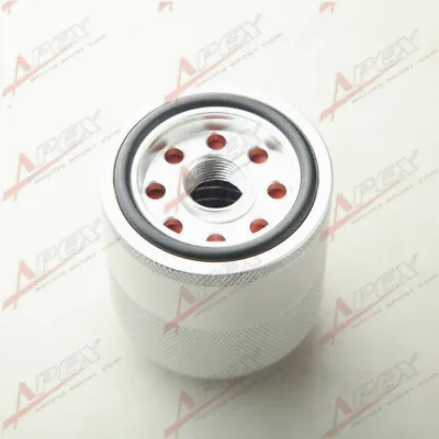 Reusable Oil Filter Aluminium 30 Micron Washable Stainless Steel Mesh Filter 70B • $41.82