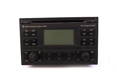 VW Radio MCD Navigation System 1J0035191A Golf IV Passat 3B 3BG + Code #CD Faulty • $31.86