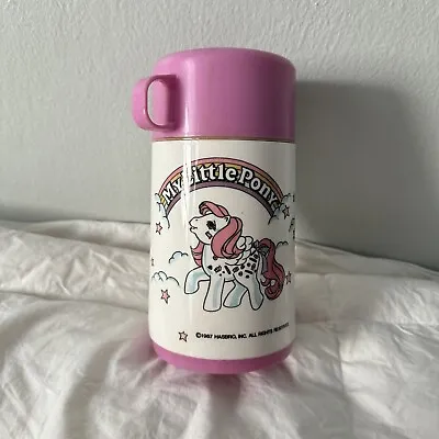 My Little Pony - 1987- Aladdin Brand Thermos - VINTAGE  • $15.97