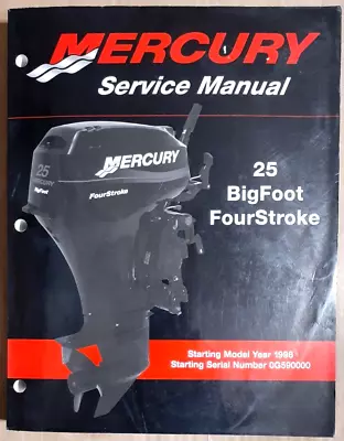 Mercury 25 BigFoot FourStroke Starting Model Year 1998 Service Manual • $39.95