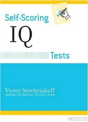 Victor Serebriakoff Self-Scoring IQ Tests (Paperback) (UK IMPORT) • $9.97