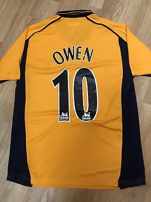£59.99 • Buy Liverpool Away Shirt 2001. FA Cup Final. Owen #10. 