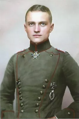 WW I German Photo - Manfred Von Richthofen - Red Baron-  • $3.99