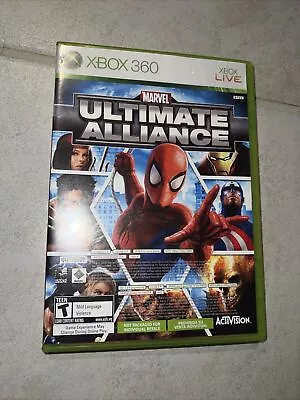 Marvel Ultimate Alliance & Forza 2 Motorsport Game Combo (Xbox 360 2006) (CIB) • $12.49