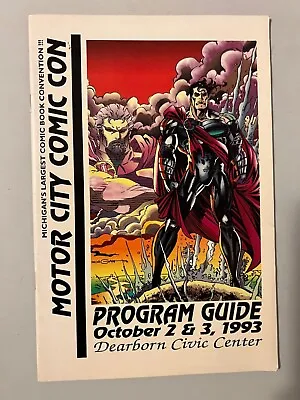 Motor City Comic Con Program Guide 1993 • $2