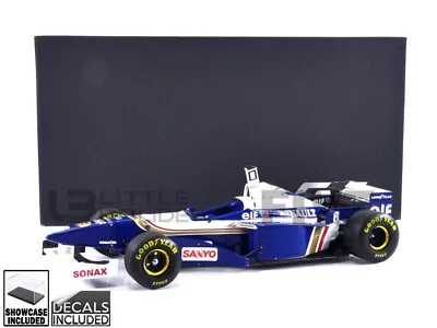 GP REPLICAS 1/18 GP057B WILLIAMS RENAULT FW 18 - 1996 (J. VILLENEUVE) Diecast Mo • $189.87