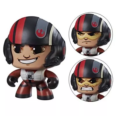 FREE SHIPPING! Star Wars Mighty Muggs POE DAMERON Action Figure By Hasbro • $10.99