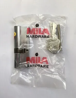 MILA Silver Euro Cylinder Lock 35/50 New In Packaging • £5
