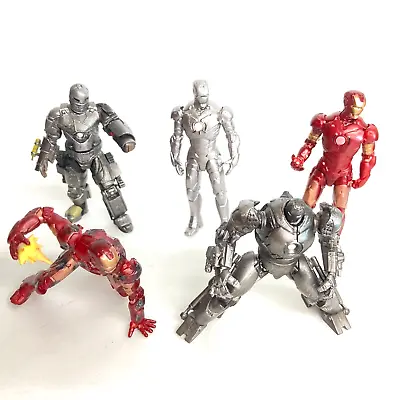 Kaiyodo Capsule Q Iron Man Armor Collection Mini Figure Set Of 5pcs Japan • $49.99