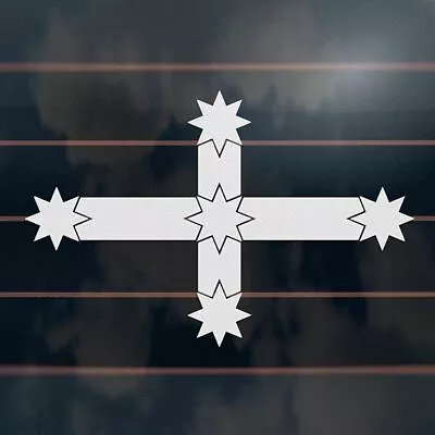 EUREKA SOUTHERN CROSS Sticker 165mm SML Flag Rebel Aussie Bns Decal • $6.50