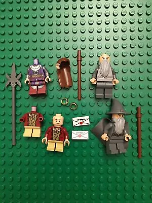 Lego Lord Of The Rings/hobbit Lot: Gandalf Bilbo Laketown Guard Rings/pieces • $40