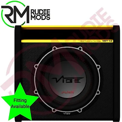 VIBE SLICK 12 Passive Bass Enclosure SLICKMIT12-V3 Car Sub • £249