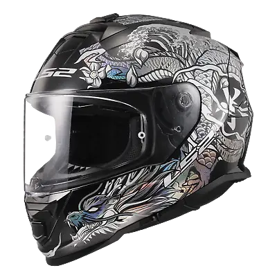 LS2 Helmets Assault Warrior Full Face Motorcycle Helmet W/ SunShield • $199.98