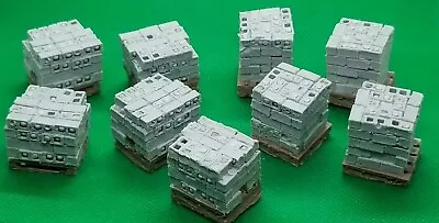 O/O27 Scale Cement Block Pallets  - Scenery Accessories • $12.99