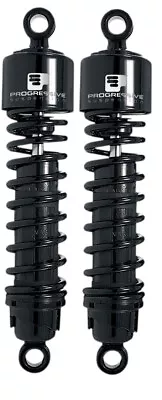 12  412 Series Shocks - Black Progressive 412-4079B For 06-20 Harley Touring • $298.93