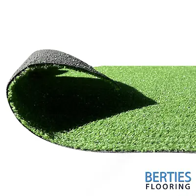 7mm Artificial Grass Budget Turf Hardwearing Pet-Friendly Garden Flooring • £27.68