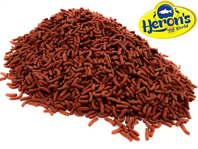 HERONS Red Cichlid Sticks COLOUR ENHANCING FISH FOOD Tetra Oscar Malawi • £0.99