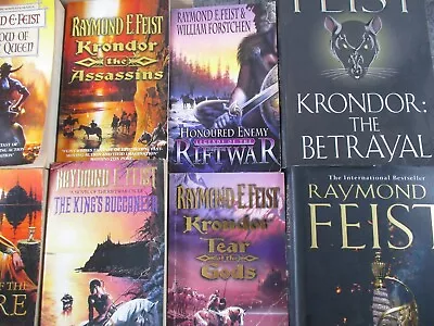 Raymond E Feist Novels Large Selection Combine Postage Complete The Collection • £5.16