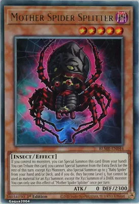 YuGiOh Mother Spider Splitter BLMR-EN044 Ultra Rare 1st Edition • £0.99