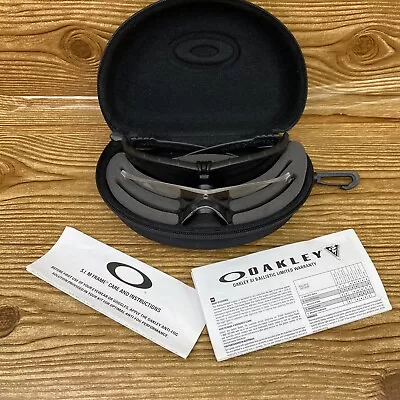 Oakley SI Ballistic M Frame 3.0 Black W/ Z87 Clear & Black Lens + Case (OO9146) • $99.99