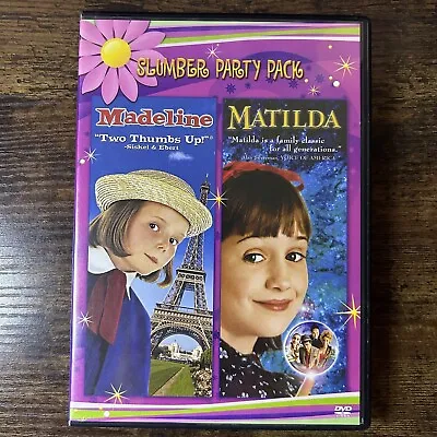 Madeline And Matilda Slumber Party Pack 2008 DVD 2 Disc Set Double Feature Movie • $7.75