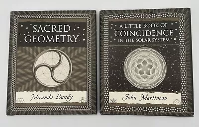 Sacred Geometry (Lundy) & Coincidence In The Solar System (Martineau) Lot Of 2 • $19.95
