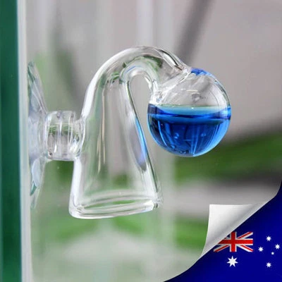 $15.38 • Buy CO2 Glass Drop Checker - Aquarium Real Time Solution Liquid Indicator