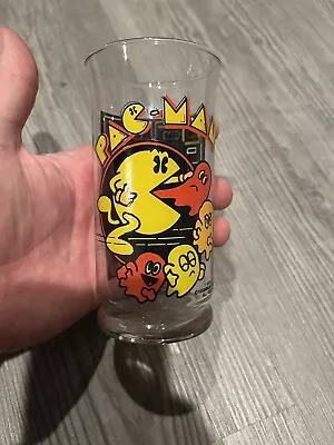 Vintage 1982 Pac-man Drinking Glass Bally Midway Arcade Video Game Nice • $9.99