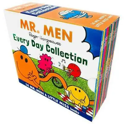 £15.38 • Buy Mr Men And Little Miss Everyday Collection 14 Books Slipcase Set NEW