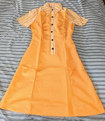  Vintage McDonald's Dress Uniform Yellow Size 14 Lot#37 • $75